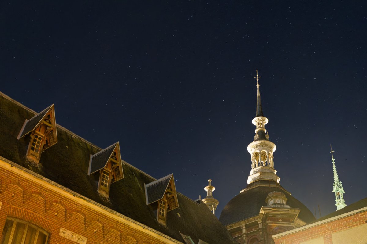 Palais Bénédictine de nuit